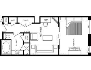 The Windsor Arms Hotel Suite Floor Plan