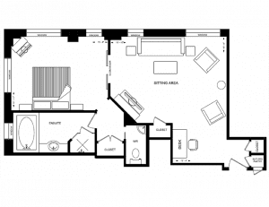 The Windsor Arms Hotel Suite Floor Plan