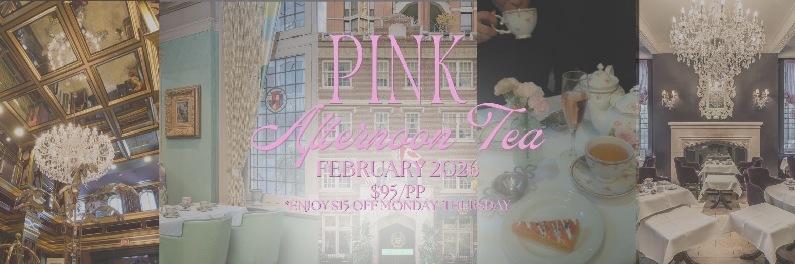 Pink Afternoon Tea poster
