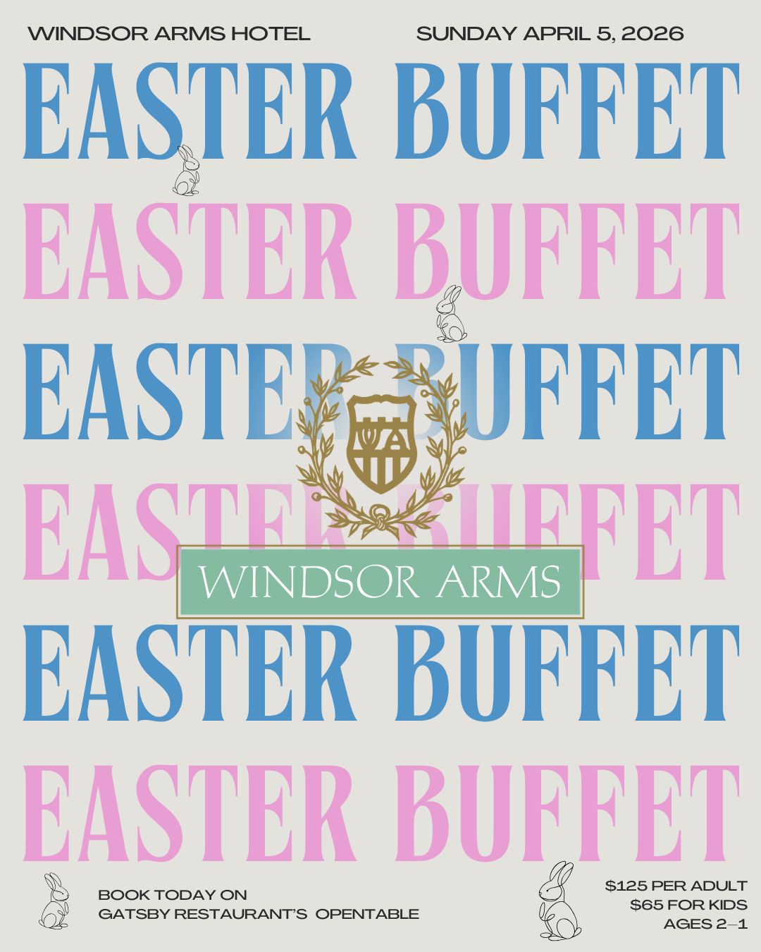 Easter buffet